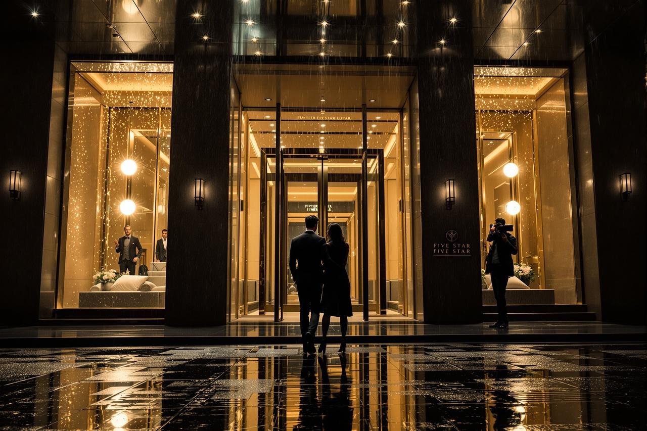 511短剧 - 顶流男星深夜密会神秘女子，酒店同框照曝光引全网热议